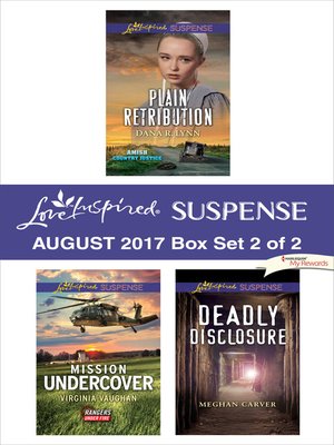 cover image of Harlequin Love Inspired Suspense August 2017--Box Set 2 of 2